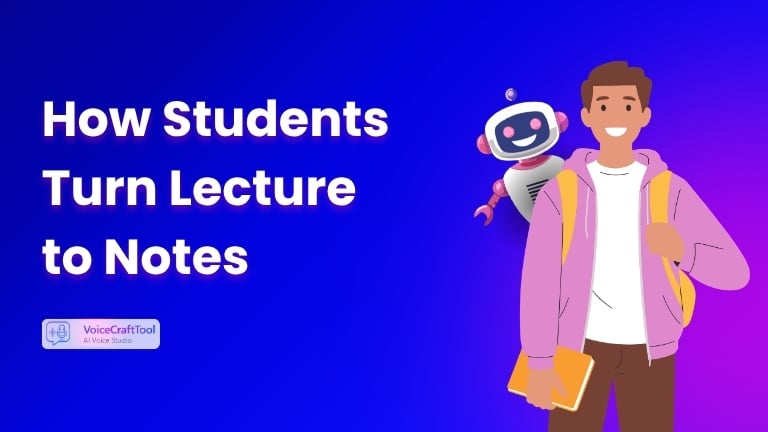 How Students Can Turn Lecture Slides to Notes with AI Free