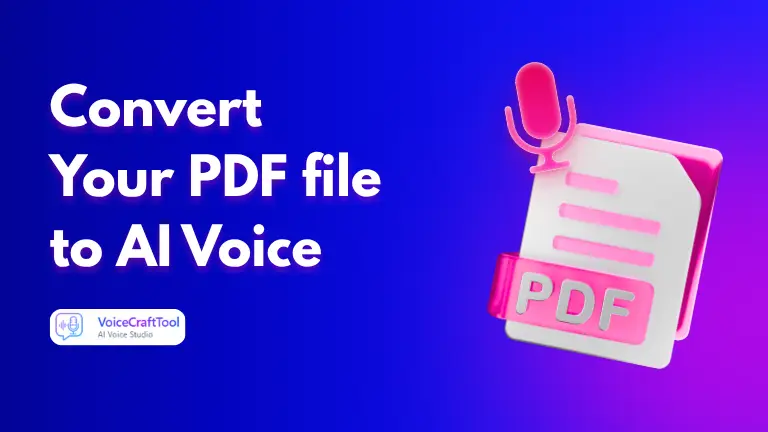 Convert PDF Text to Audio in Seconds | Step by Step Guide 2026